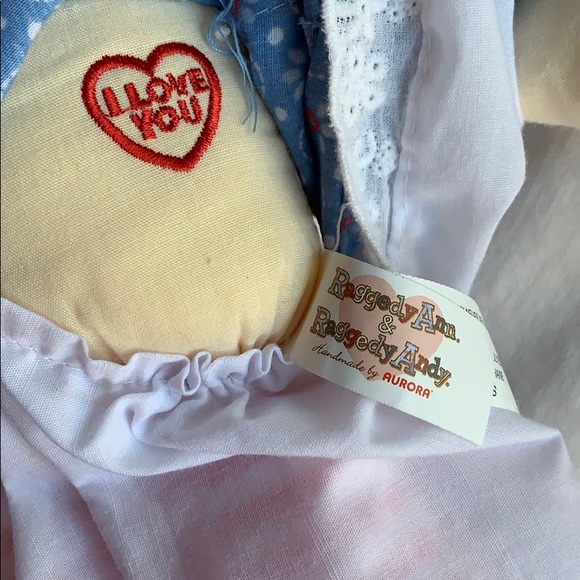 Raggedy Ann plush doll - Picture 5 of 5